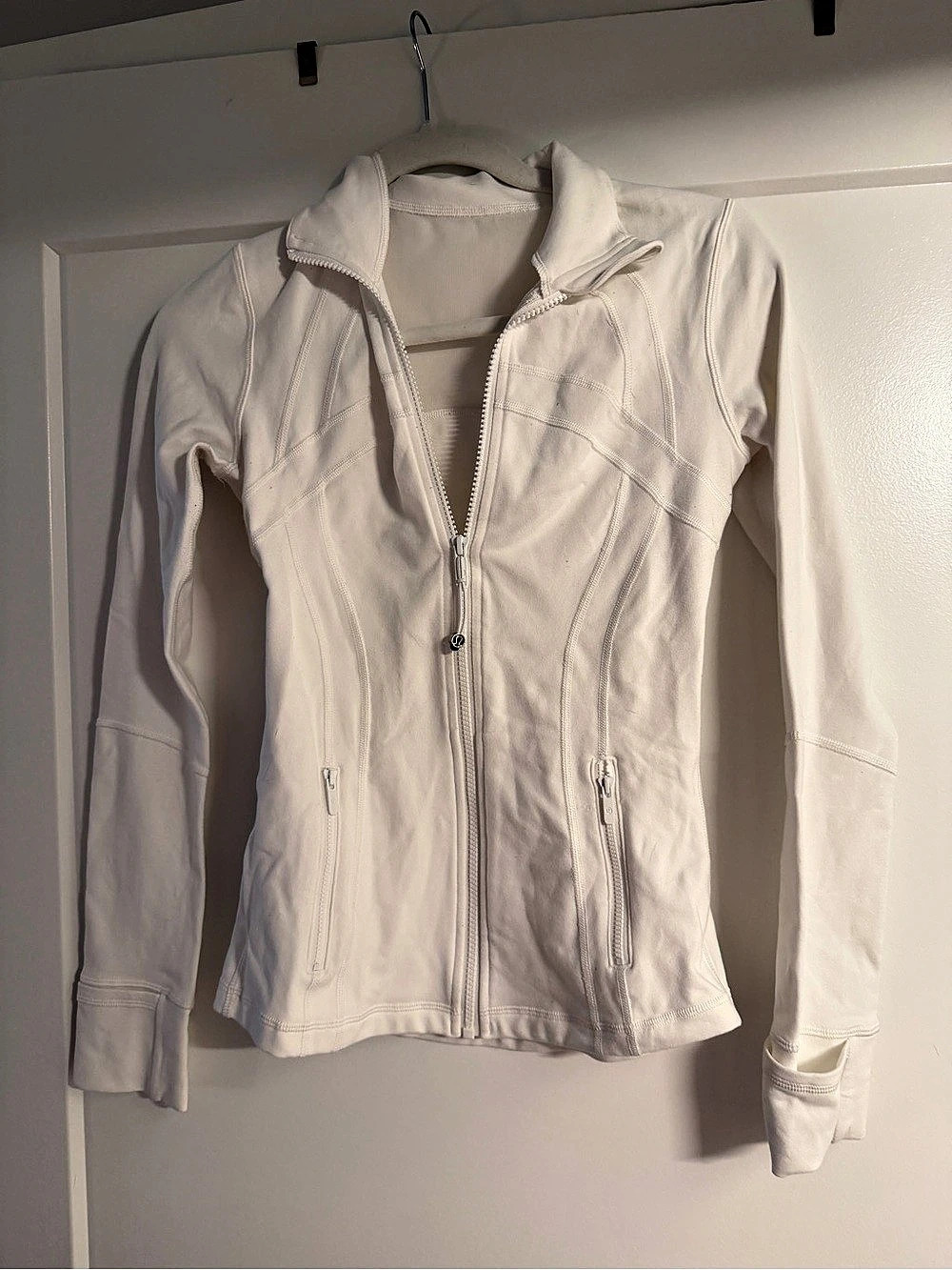 Lululemon Define Jacket White Full-Zip
